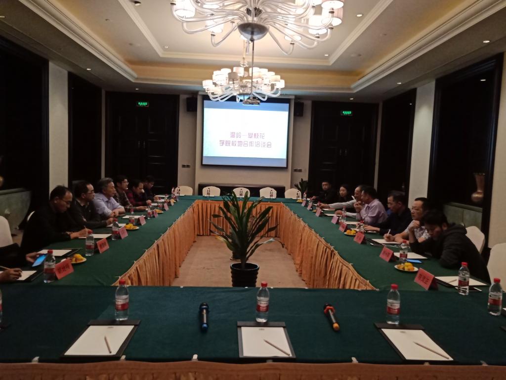 洽谈会现场